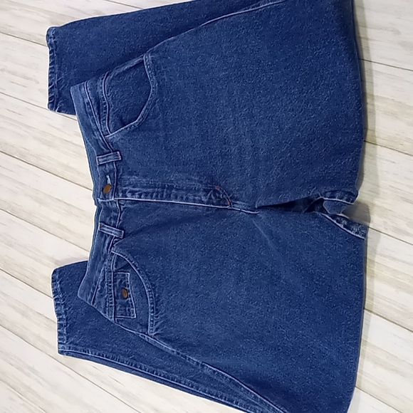 🇺🇲1980's Vintage Congo Trader Ultra High Rise Tapered Leg Mom Jeans Size 14 - Picture 8 of 16